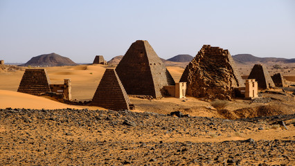 Pyramids of Meroe, Sudan 11