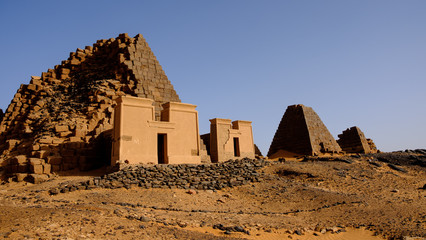 Pyramids of Meroe, Sudan 8