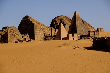 Pyramids of Meroe, Sudan 3