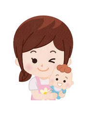 保育士　女性