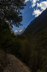 Mountain view in Annapurna region, Nepal
