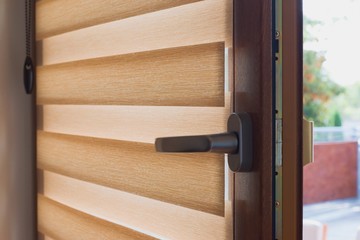 Window roller, duo system day and night, detail	
