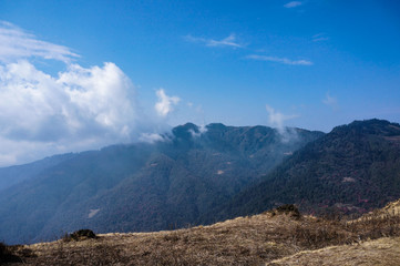 Mountain view in Annapurna region, Nepal