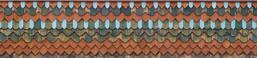 Painted Wood Shingle Banner