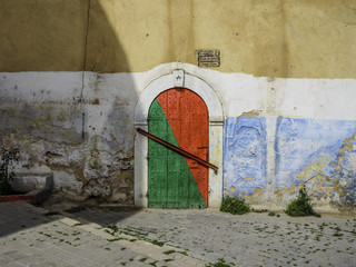 Moroccan style doorway seen in Fez