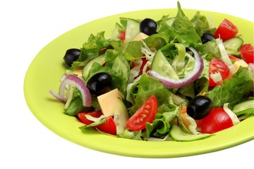 Fototapeta na wymiar Salad
