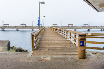 Pier Entrance In Ruston