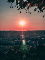 Sonnenuntergang Villa Reitzenstein