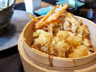Japanese tempura vegetables