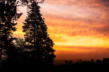 Obraz premium sunset sky