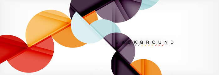 Semi circle abstract background, modern geometric pattern design. Business or technology presentation design template, brochure or flyer pattern, or geometric web banner