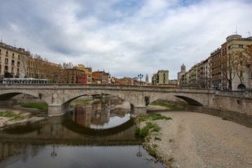 Bridge over the River Onya Girona