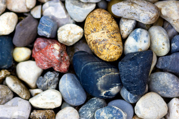 Abstract background, colorful stones