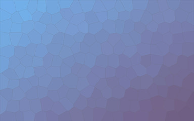 Blue and purple Middle size hexagon background illustration.