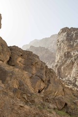 Berge, Berglandschaft im Oman