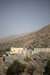 Fototapeta na wymiar Bergdorf im Oman