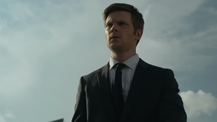 Successful handsome businessman walking around city, personal growth, trainings