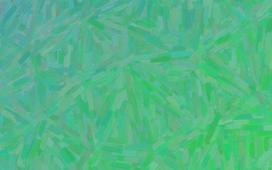 Green and blue  Abstract Oil Painting background illustration.