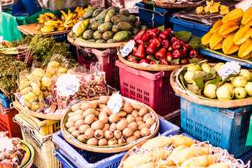 Traditional thai market