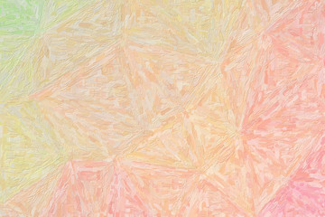 Obraz premium Lovely abstract illustration of light green, beaver pink and sand Impressionist Impasto paint. Useful background for your prints.