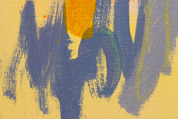 Art abstract background. Acrylic on canvas. Splashing brushstrokes of paint.