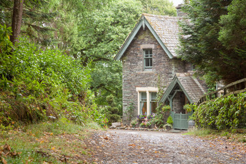Fototapeta na wymiar House in Lake District, England
