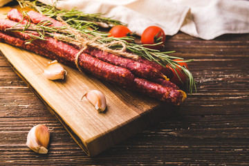 Kabanosy - smoked polish pork sausages