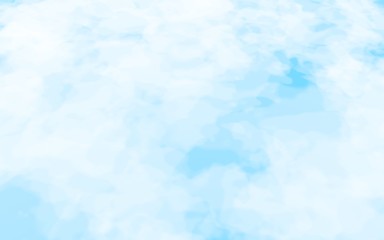 Obraz premium Background of abstract white color smoke isolated on blue color background. The wall of white fog. 3D illustration