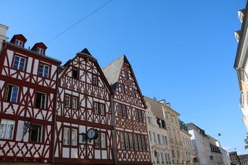 Timbered houses in Trier, Germany