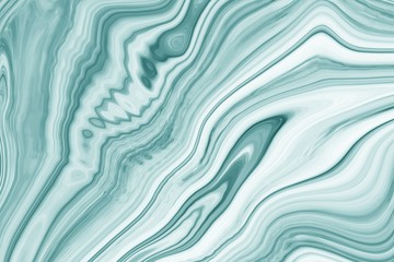 Obraz premium Marble ink colorful. Green marble pattern texture abstract background. can be used for background or wallpaper