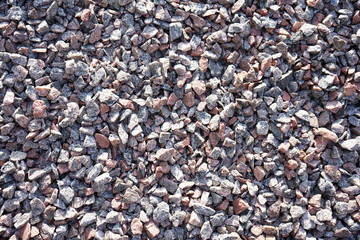 A lot of small stones