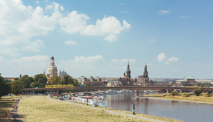 Obraz premium Summer day in Dresden