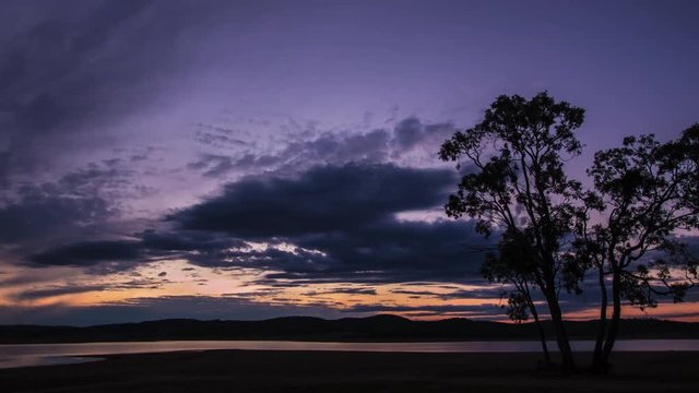 Time lapse beautiful clouds at Mt. Gravatt, Queensland, Australia.
