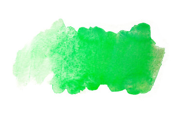 green watercolor stain