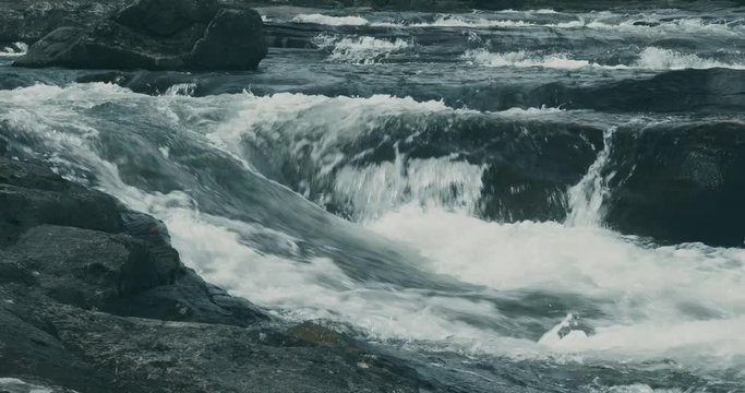 Hallingdalselva River In Norway