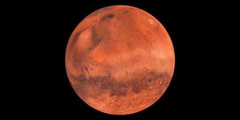 Mars red planet space © Martin
