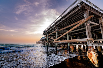 Crystal Pier in the Summer