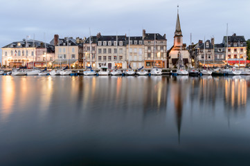 Fototapeta na wymiar Port of Honfleur Normandy