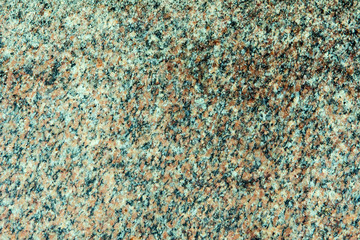 Background, granite with brown, blue and green spots