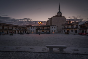 Atardecer en Comenar de Oreja, Comunidad de Madrid, España.