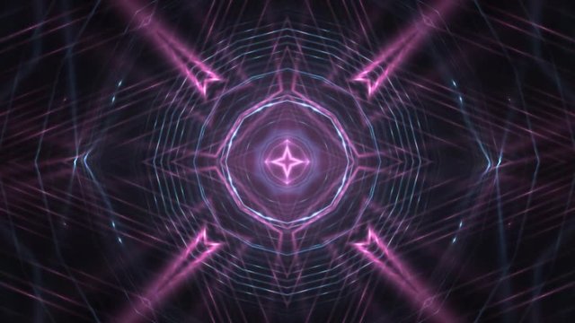 VJ Lights blue and pink flashing spot light. Wall stage led blinder blinking neon. Club concert dance disco dj matrix beam fashion. Loop animations.