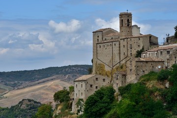 Fototapeta na wymiar Roccascalegna - Chiesa di San Pietro - Abruzzo - Italia