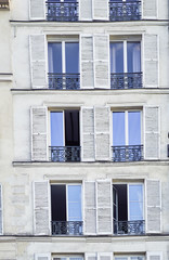 Parisian facade