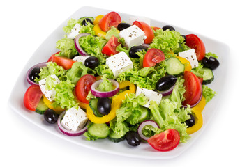 Fresh vegetable salad