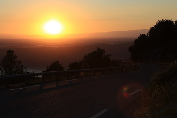Verdon Gorges at sunset, Verdon Canyon, France