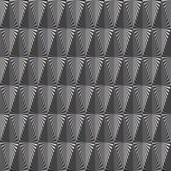 Seamless elegant Art Deco pattern vector geometric background