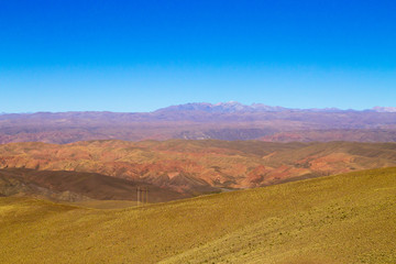 Bolivian mountains landscape,Bolivia