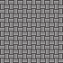 Seamless geometric abstract weave pattern background
