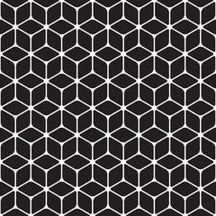 Seamless rounded 3d cube pattern texture background