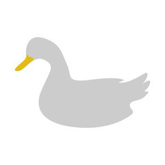 Isolated duck icon